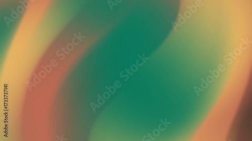 Abstract blurred background of green orange and brown. Suitable for nature themed designs, website banners, and presentation slides for ecofriendly products or events.