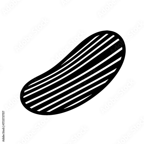 Potato Chip Snack Icon