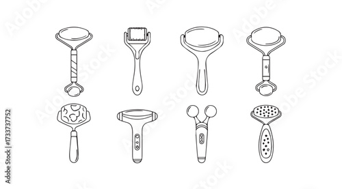 Vector art of rollers