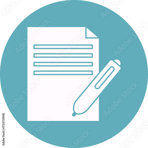 Business Project Icon Filled