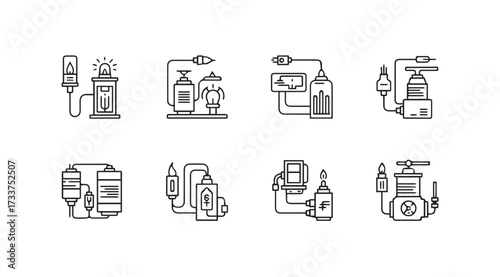 Vector art of equipment