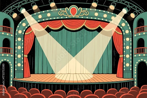 vintage circus poster