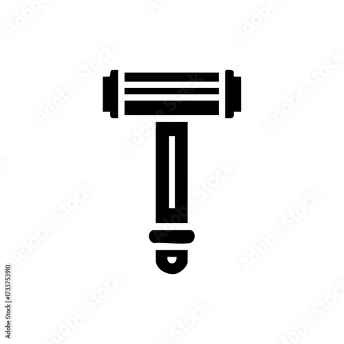 Classic safety razor representation linked to grooming, shaving, and personal care.

