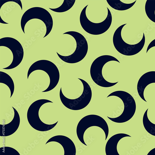 Modern geometric abstract pattern design with simple geometrical shapes and basic colorful forms. Great for use in poster arts, web design, branding presentation, album print, fashion texture and etc.