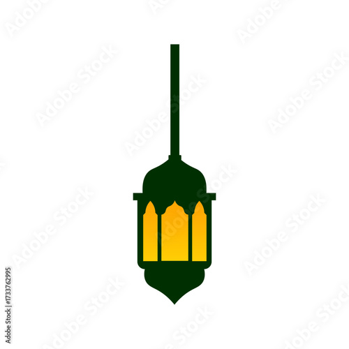 Islamic lantern light Elegant design with warm glow for Ramadan and Eid celebrations