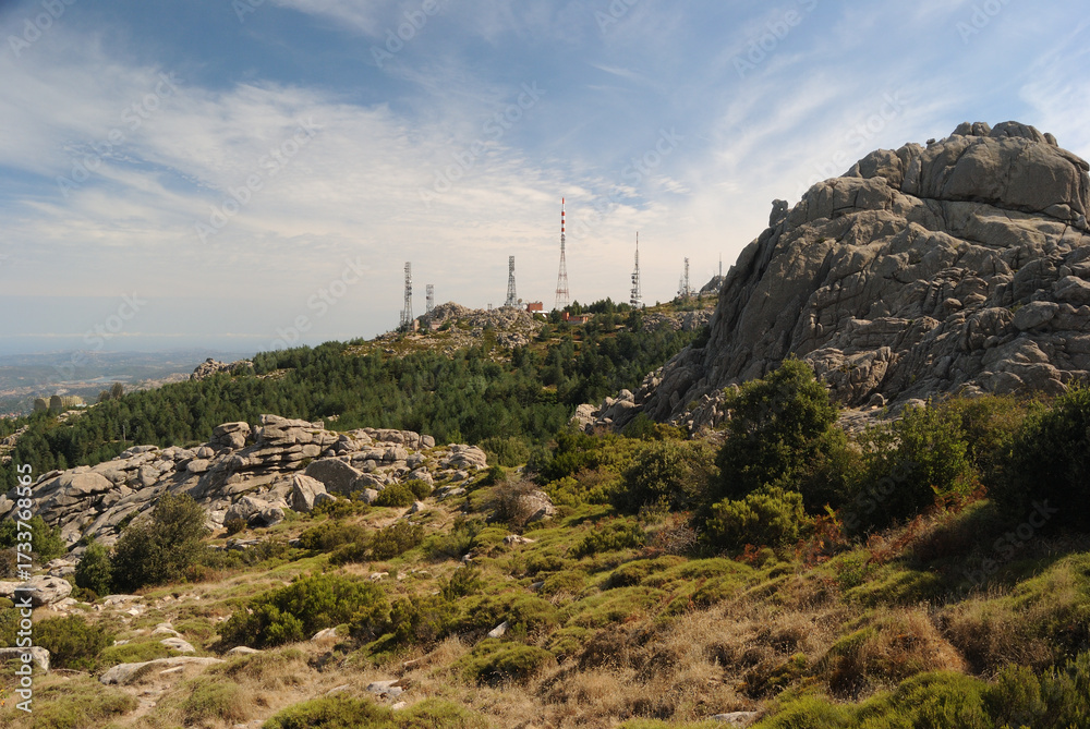 Fototapeta premium Paesaggi del Monte Limbara