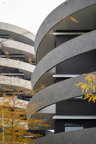 Moderne Wohngebäude in Wien