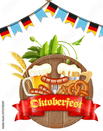 Oktoberfest Beer Festival Poster