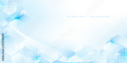 Abstract technology background, modern design vector illustration