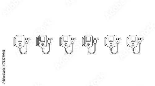 Vector art of charger