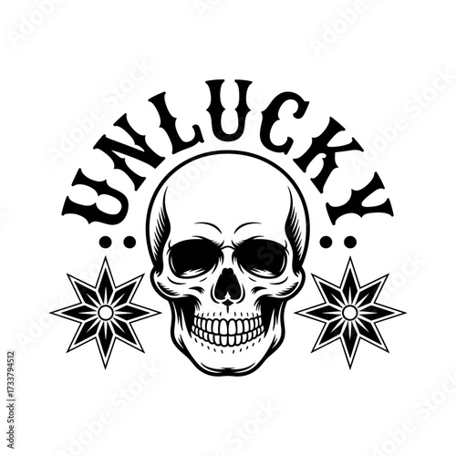 Skull and Vintage Tattoo T-shirt Vector Designs and Edgy, Punk-Inspired Graphics & Retro Tattoo Illustrations for Custom Graphic Tees-08