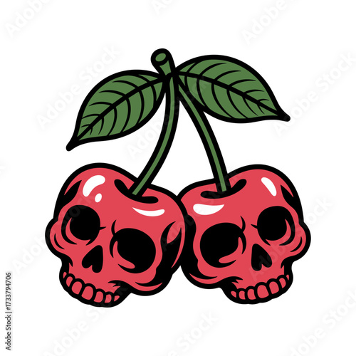 Skull and Vintage Tattoo T-shirt Vector Designs and Edgy, Punk-Inspired Graphics & Retro Tattoo Illustrations for Custom Graphic Tees-21