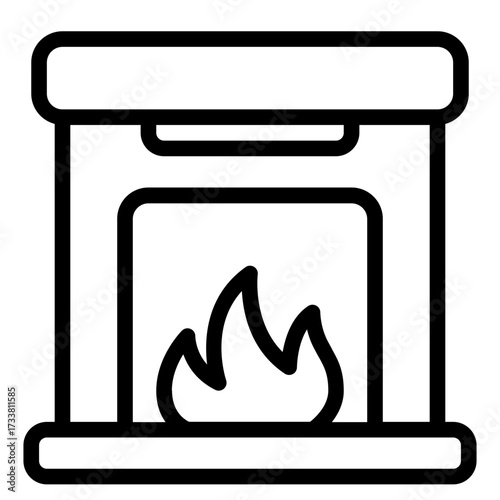 Fireplace Icon