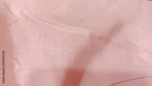 Soft Pink Fabric Texture Background