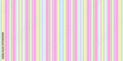 Pastel pink, green, and blue vertical stripes create a cheerful, minimalist pattern. Perfect for backgrounds, textiles, or website designs needing a touch of sweet, delicate style.
