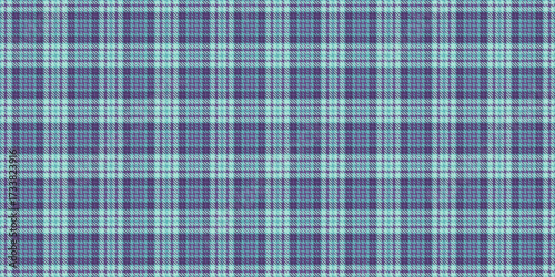 Classic tartan pattern in cool blues and purples. A seamless fabric design ideal for textiles, backgrounds, or adding a traditional touch to any project.