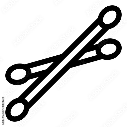 Cotton swab icon