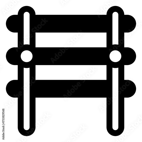 Towel rail icon