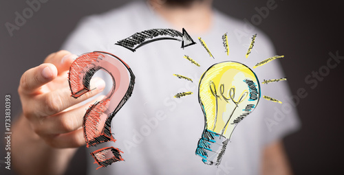 Stock photo of a hand holdi...