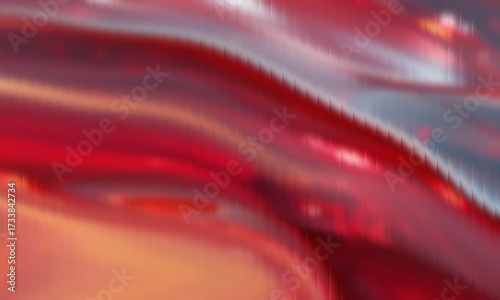 Red Orange Purple Abstract Background – Wavy Gradient Glow Motion Texture Art Design. abstract red background
