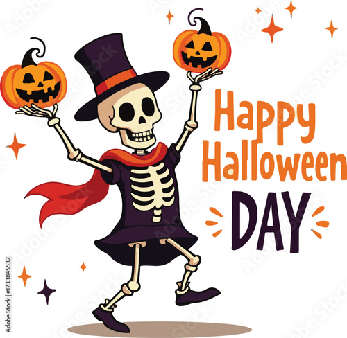 happy halloween witch 100% fully editable vector file.