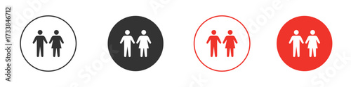 Toilet icon solid pictogram. Vector isolated illustration