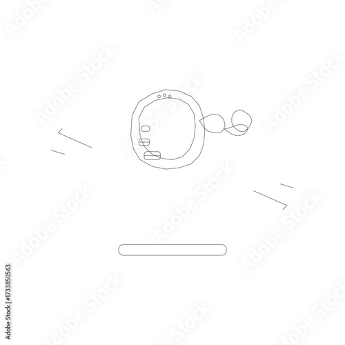 Hearing Aid Unique Vector – Medical Device and Hearing Support Equipment Illustration
