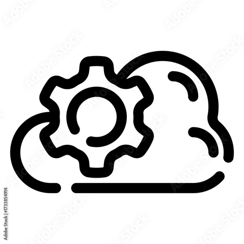 Cloud settings icon