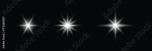 Light effects. light effects, glare, explosion, sparkle, dust, line, solar flare, spark and stars, spotlight, curve rotation. Sunlight, abstract special effect. vector illustration 
