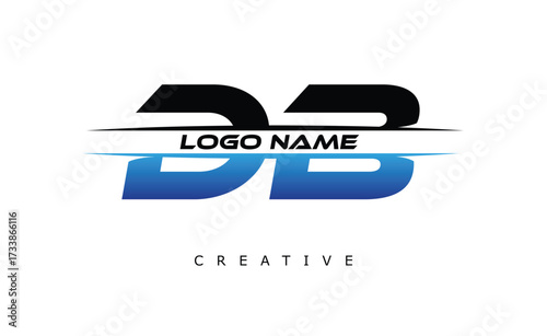 DB Creative Dynamic Logo Design | Modern Music & Entertainment Branding