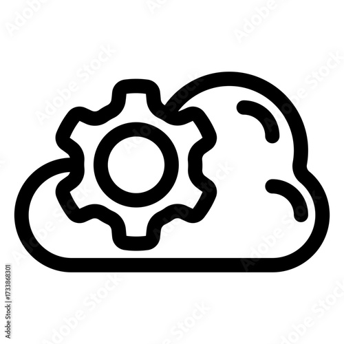 Cloud settings icon
