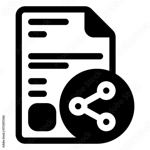 Sharing content icon