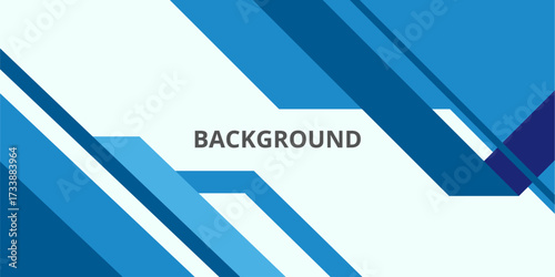 Banner layout template design for posters. Blue banner background. Vector banner.
