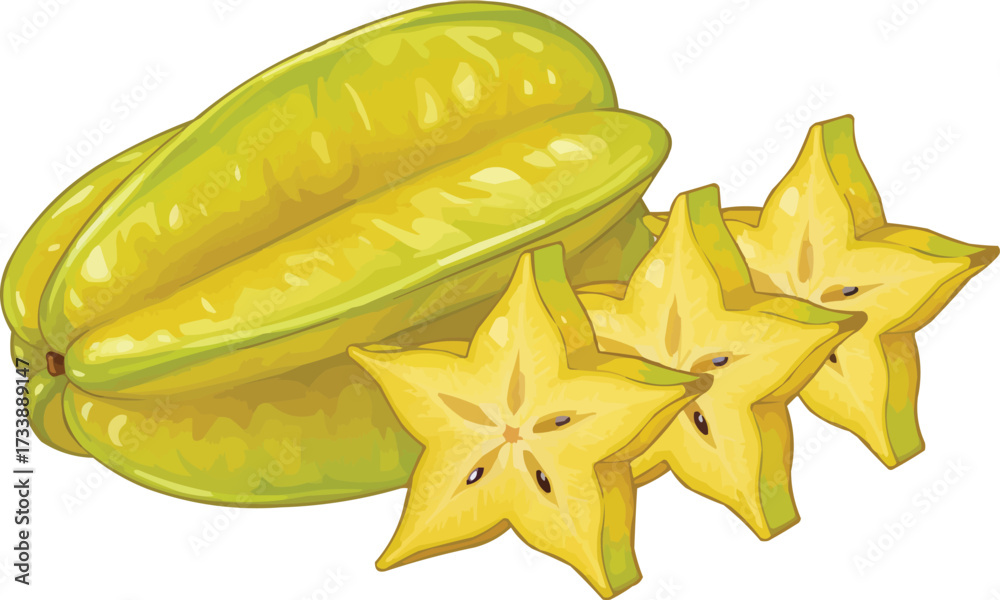 Fototapeta premium Starfruit (Carambola)