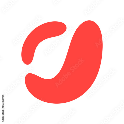 Dynamic red abstract watercolor, featuring a swirling liquid
movement for modern layouts.