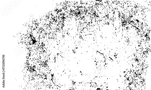 dusty grunge texture vector with urban distressed pattern . Grunge urban background texture with cracks scratches and dust overlay design  