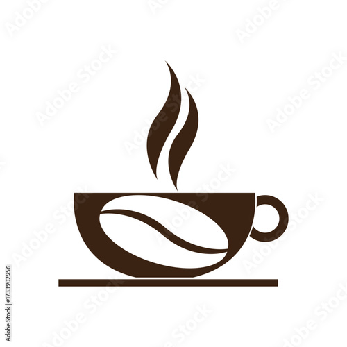 coffee cup icon, coffee mug design, hot drink espresso