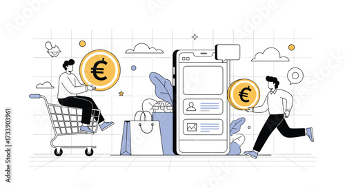 Online shopping and digital currency payments made easy for everyone.