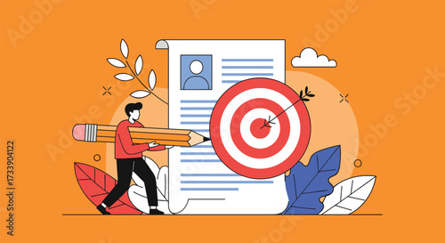 Crafting a compelling resume to showcase your skills and career aspirations effectively.