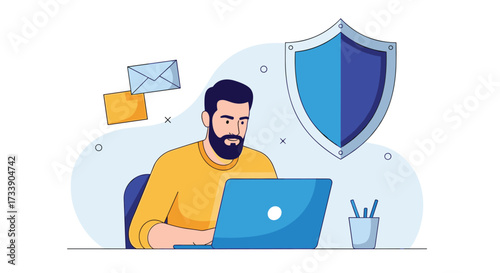 Ensuring digital security and protecting sensitive information in the modern connected world.