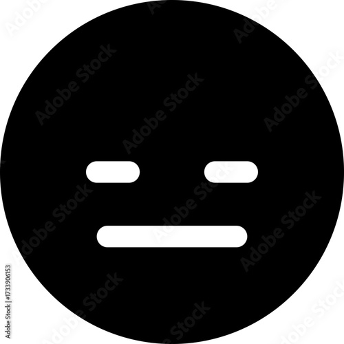 Neutral Expression Icon