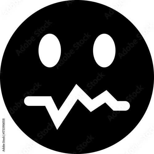 Grumpy Face Icon