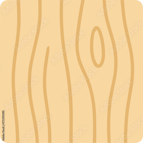 Simple Flat Design Light Brown Wood Grain Texture Background Pattern