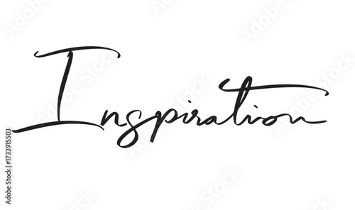 inspiration text font calligraphy hand written lettering script black color object inspiration idea creativity business success inspiration innovation motivation inspiration solution strategy symbol