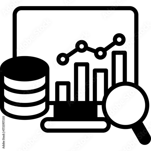 Data Analysis mixed icon