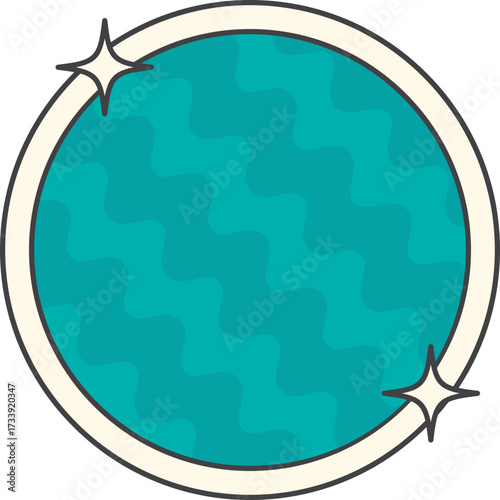 Badge Retro Style