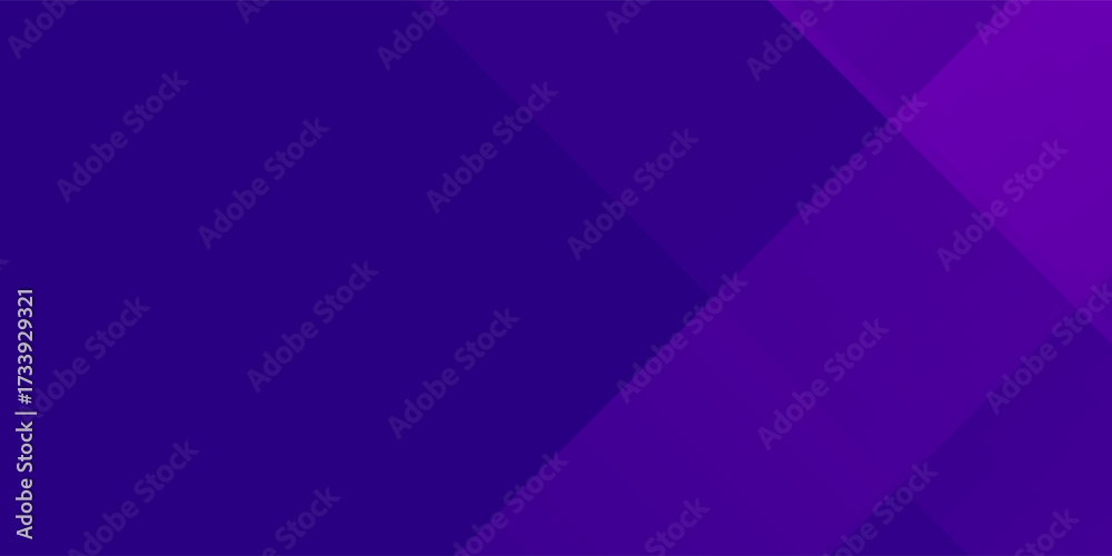 Fototapeta premium Smooth purple rectangle diagonal shapes in dark purple background.