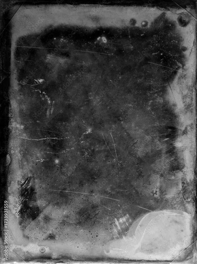 Obraz premium Dusty scratched old film texture overlay background