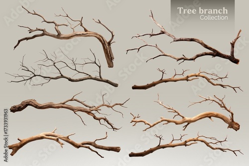 Tree branch element set