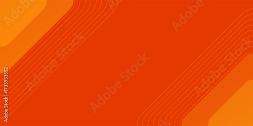 Abstract yellow range gradient geomteric background. Simple concept happier color. Simple vector use for banner, poster, card invitation, backdrop. Vector EPS 10.